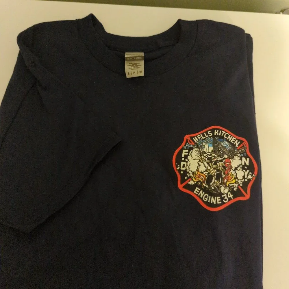 FDNY ENGINE 34 UNISEX TSHIRT - Picture 1 of 2